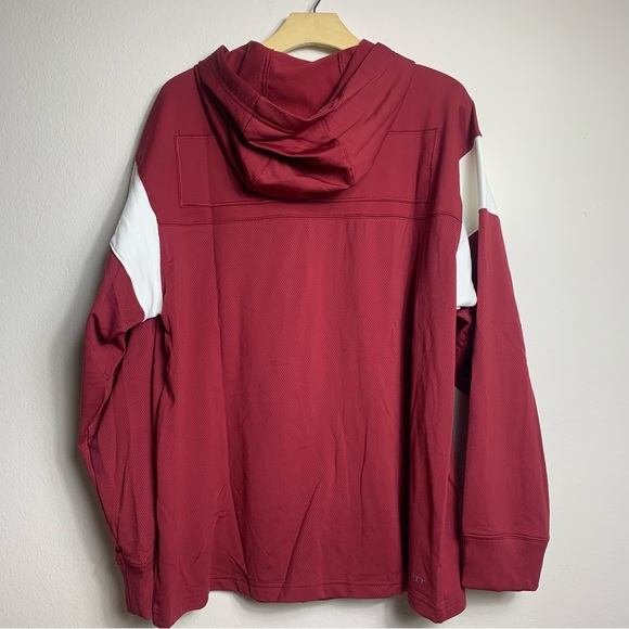 Nike Oklahoma Sooners Mens Hoodie Large Official On Field Dri-Fit Loose Fit - Picture 7 of 11